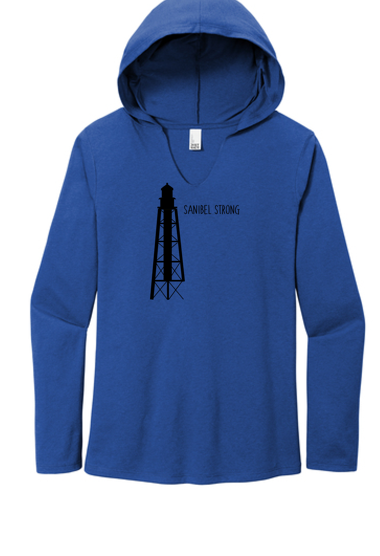 Ladies Lighthouse Long Sleeve Hoodie Tee