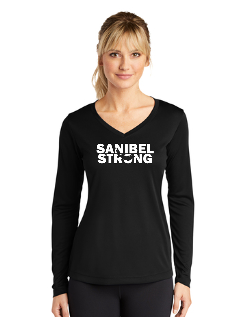 Sanibel Strong Ladies Dri-Fit Long Sleeve Tee