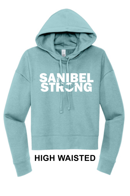 Ladies Sanibel Strong Cropped Hoodie