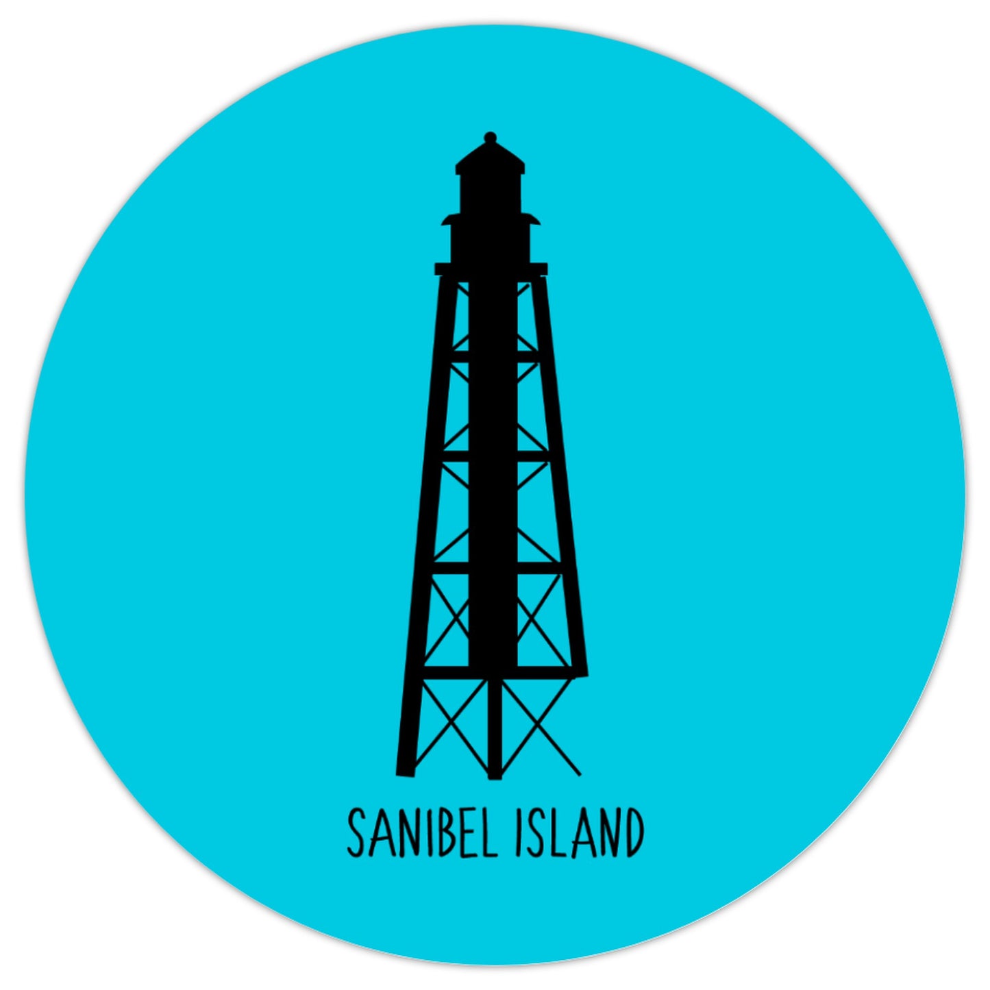 Sanibel Lighthouse Sticker